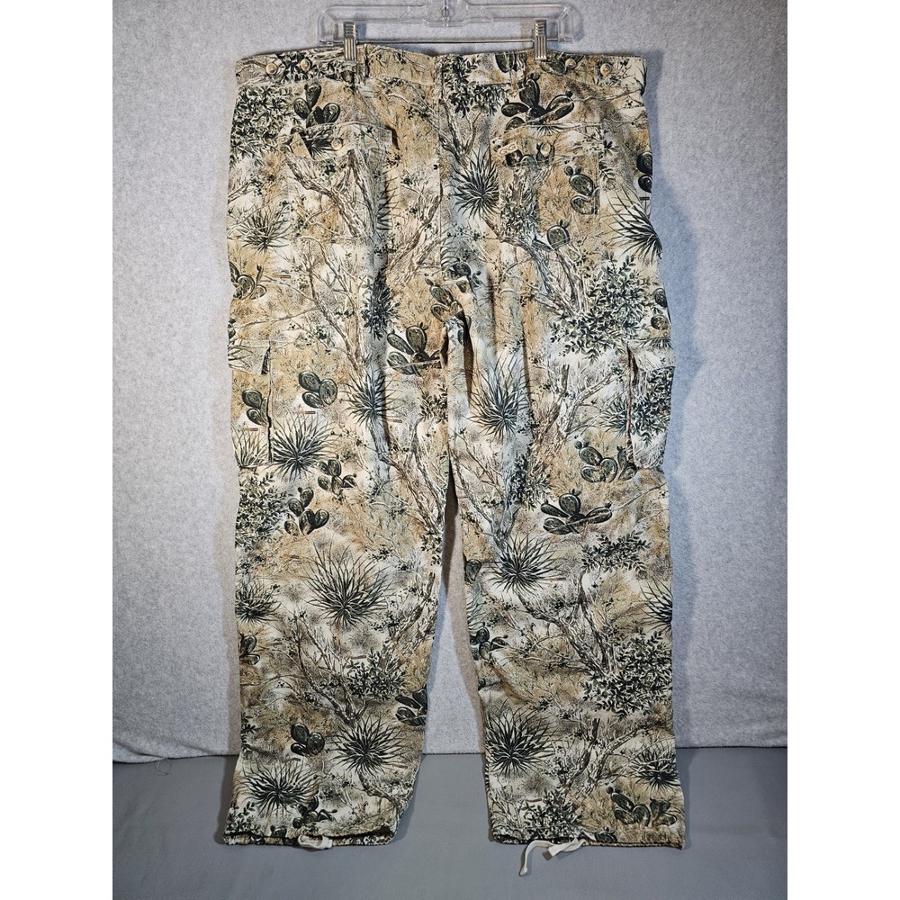 Game Guard 3XL Outdoor Cactus Desert Camo Ripstop Cargo Pants 46X35 - Picture 2 of 11